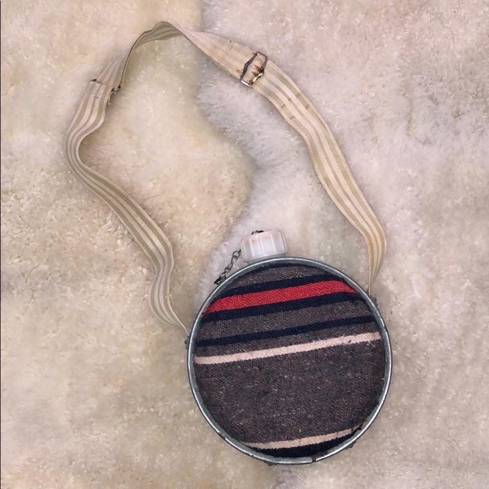 ❌SOLD❌ Vintage Woven Boy Scout Canteen with Strap